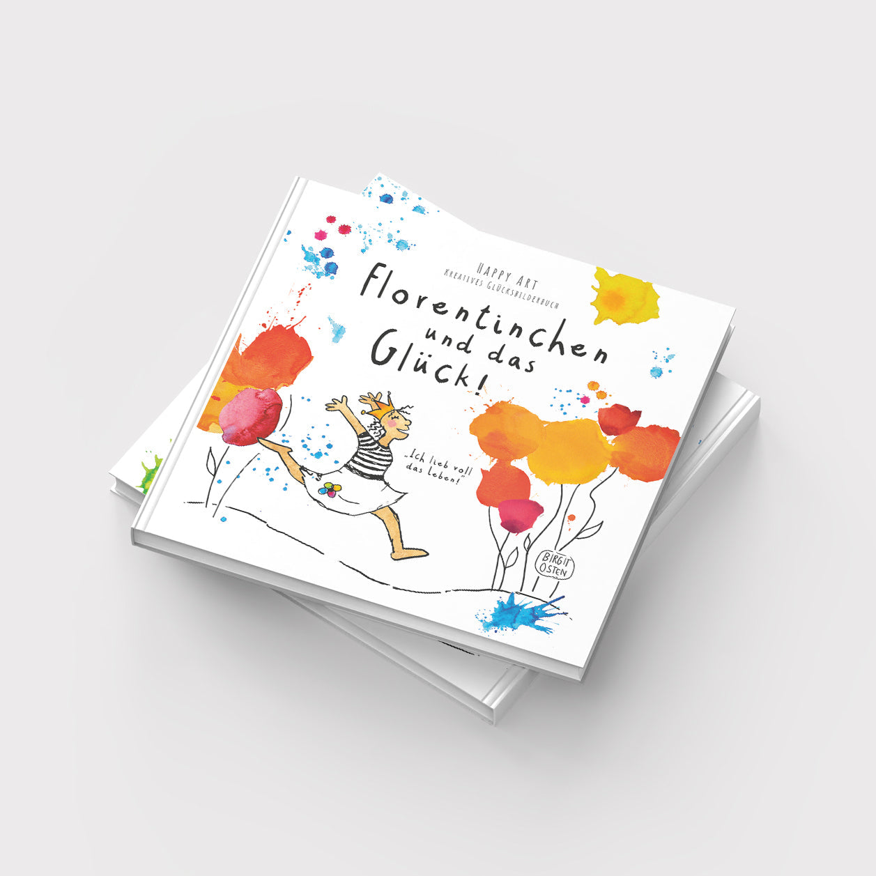 Das Kreative Glücksbilderbuch – ein farbenfrohes Buch auch für Große Glückskinder