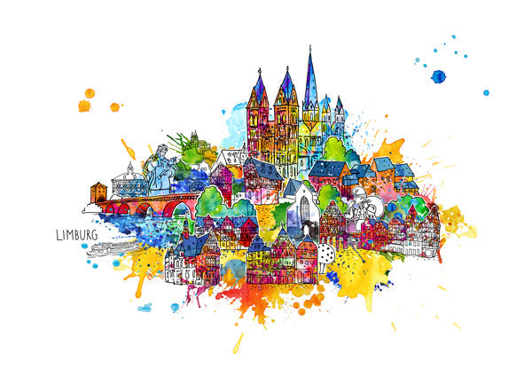 Das Limburg-Bild – liebenswerte, bunte Domstadt