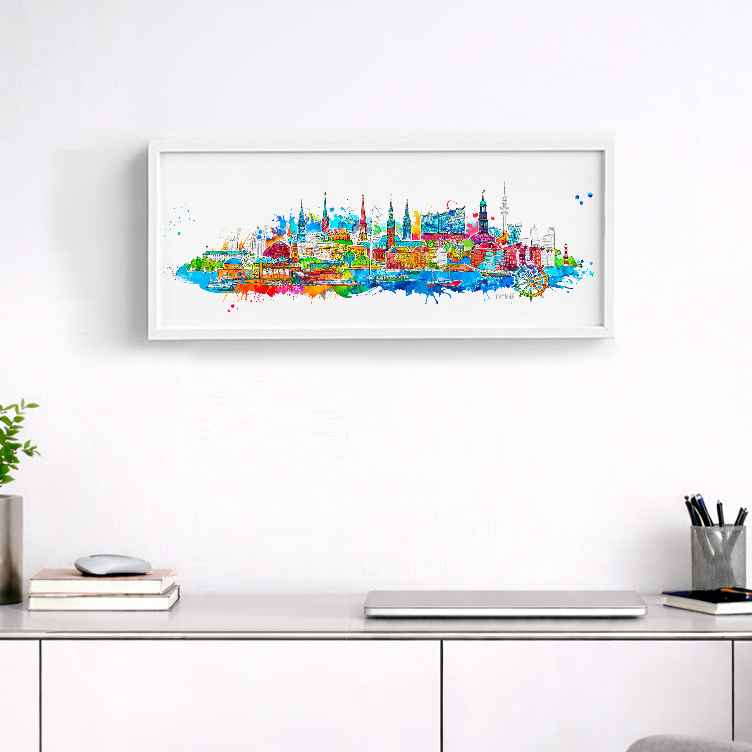 Hamburg – Happy Skyline