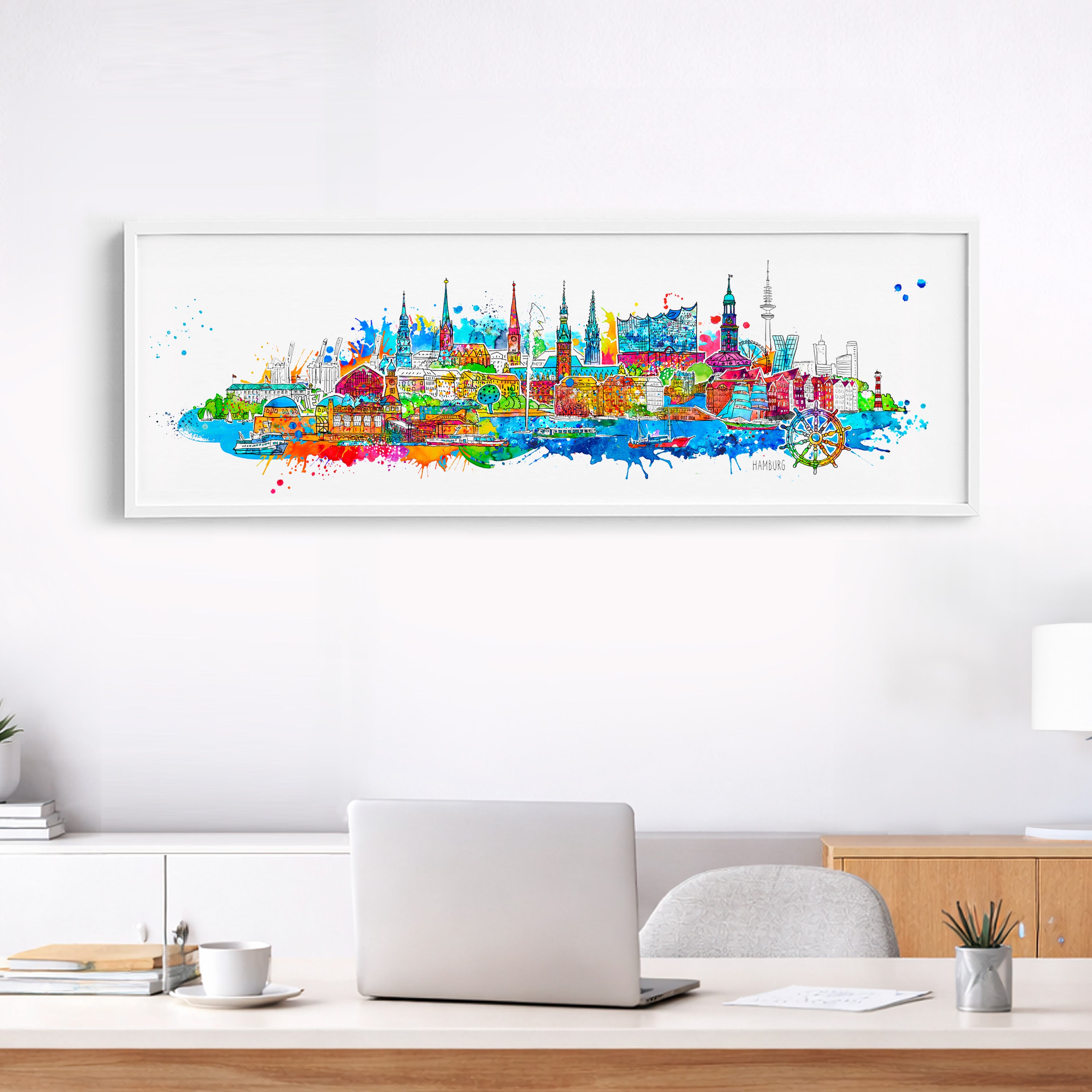 Hamburg – Happy Skyline