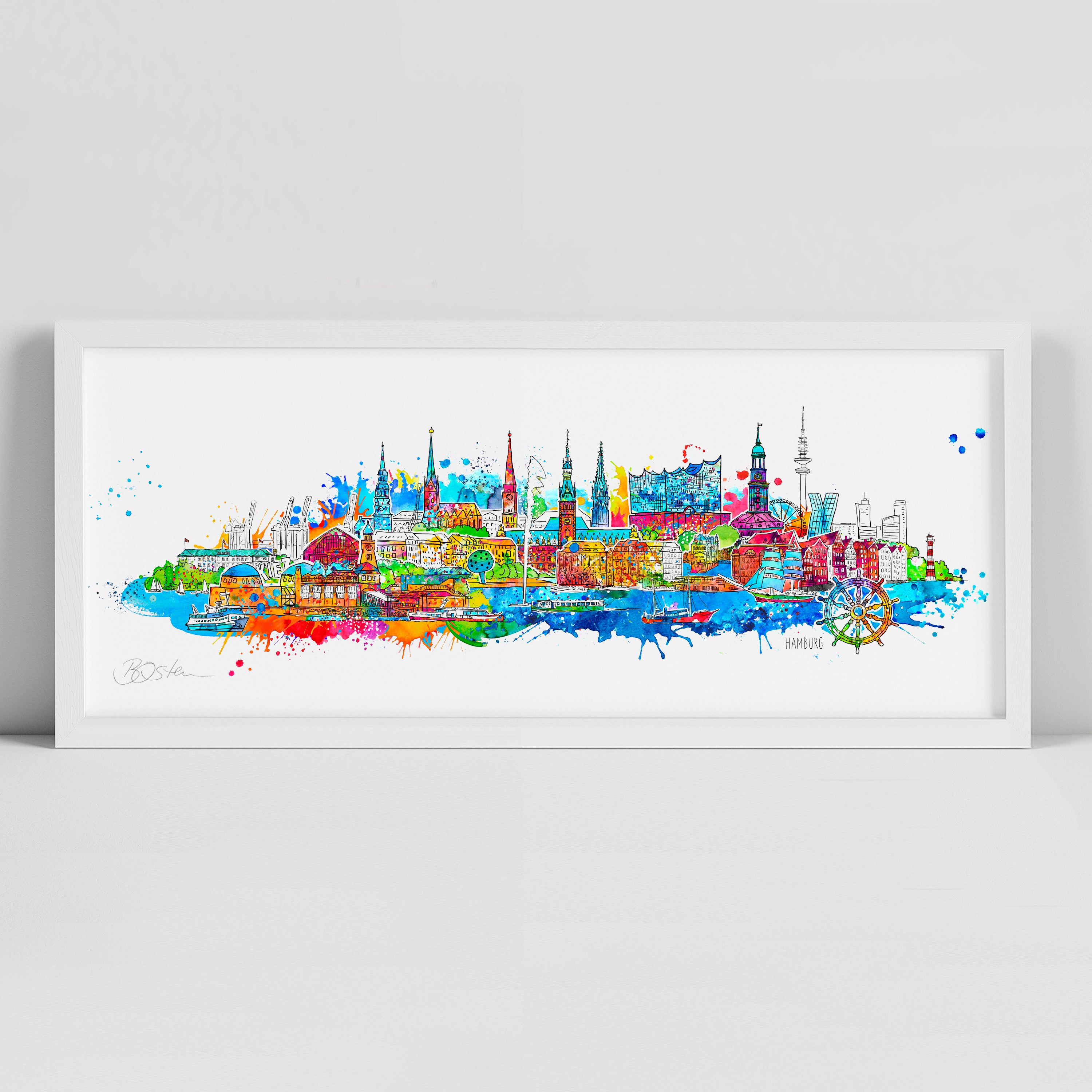 Hamburg – Happy Skyline