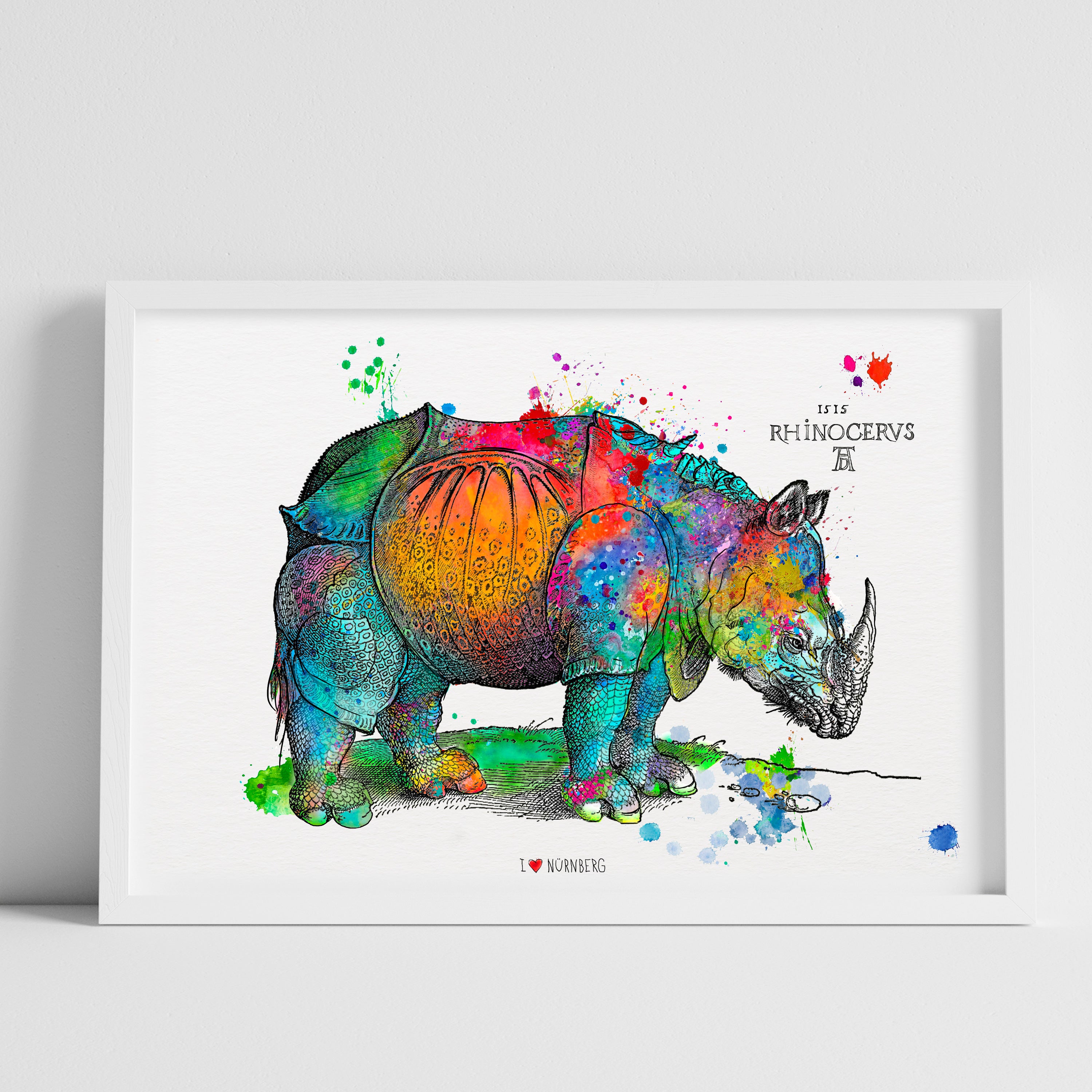 Happy Rhino bunt, A2
